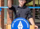 The ARRL ceremony was kicked off by 18-year-old Jacob Gionfriddo, KC1LYP, a 2021 ARRL Foundation Scholarship winner and recent graduate of Newington High School. He will be attending Central Connecticut State University this fall to study electronics and technology

 